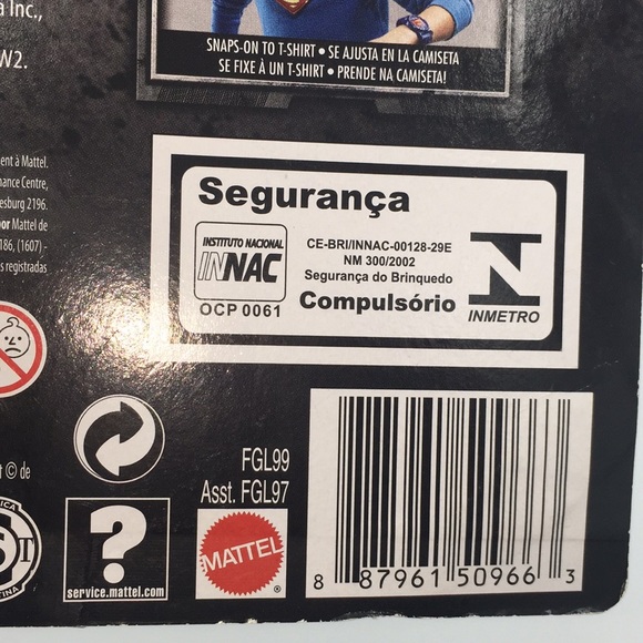 DC Justice League Superman Snap & Wear-It Hero Set Hasbro New in Package - Picture 8 of 9